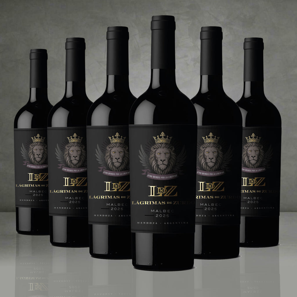 Lágrimas de Zurdo Malbec 2025 750 ml – Caja x 6 unid.